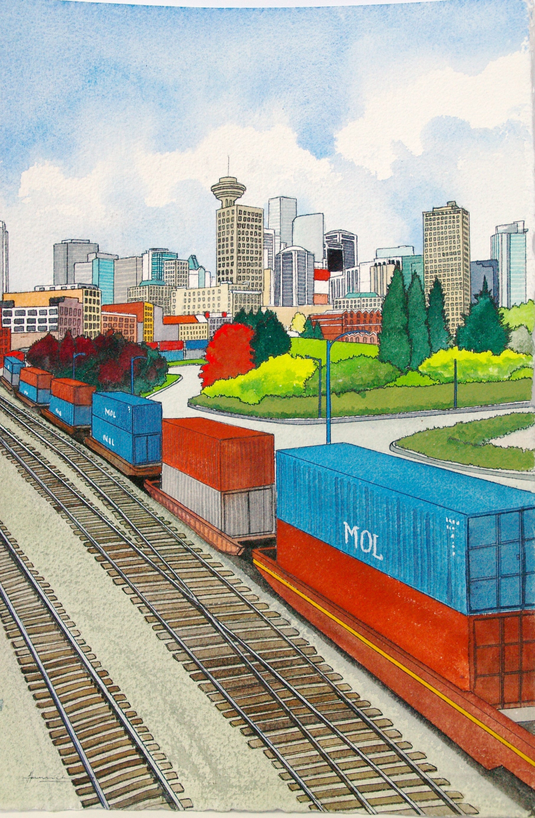 Along the Tracks, Gastown