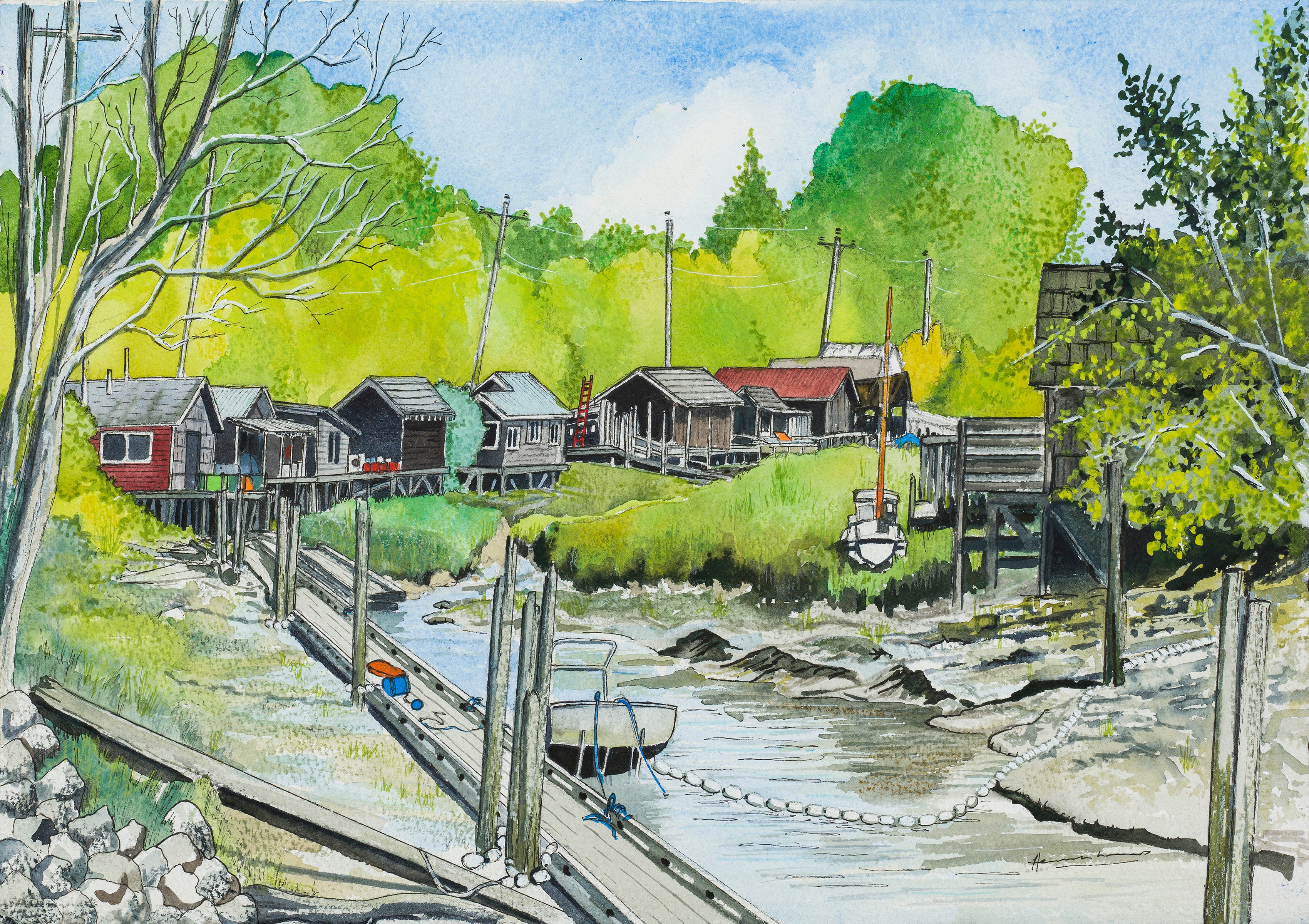 Finn Slough, Richmond
