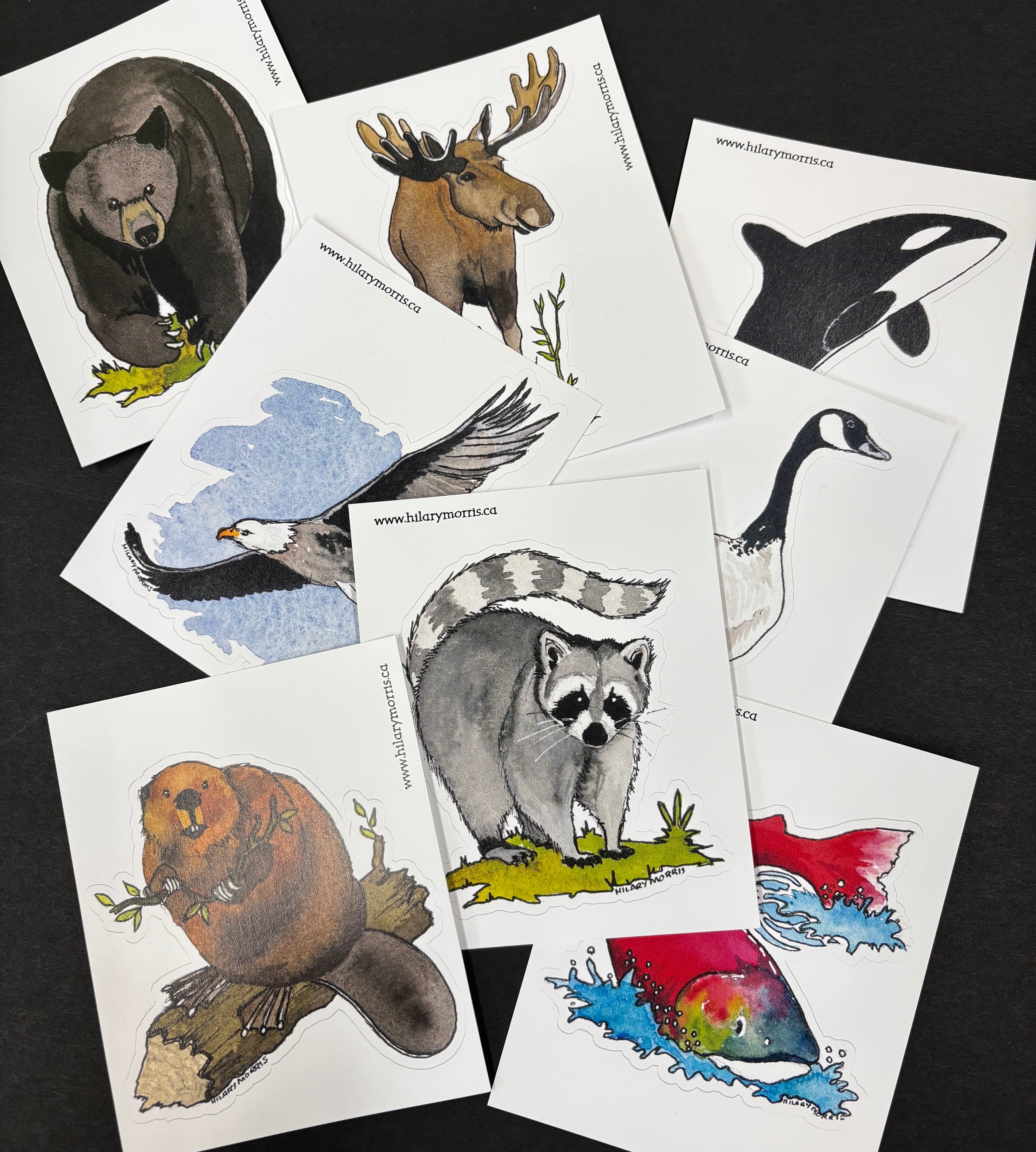 Stickers - Canadian Animals