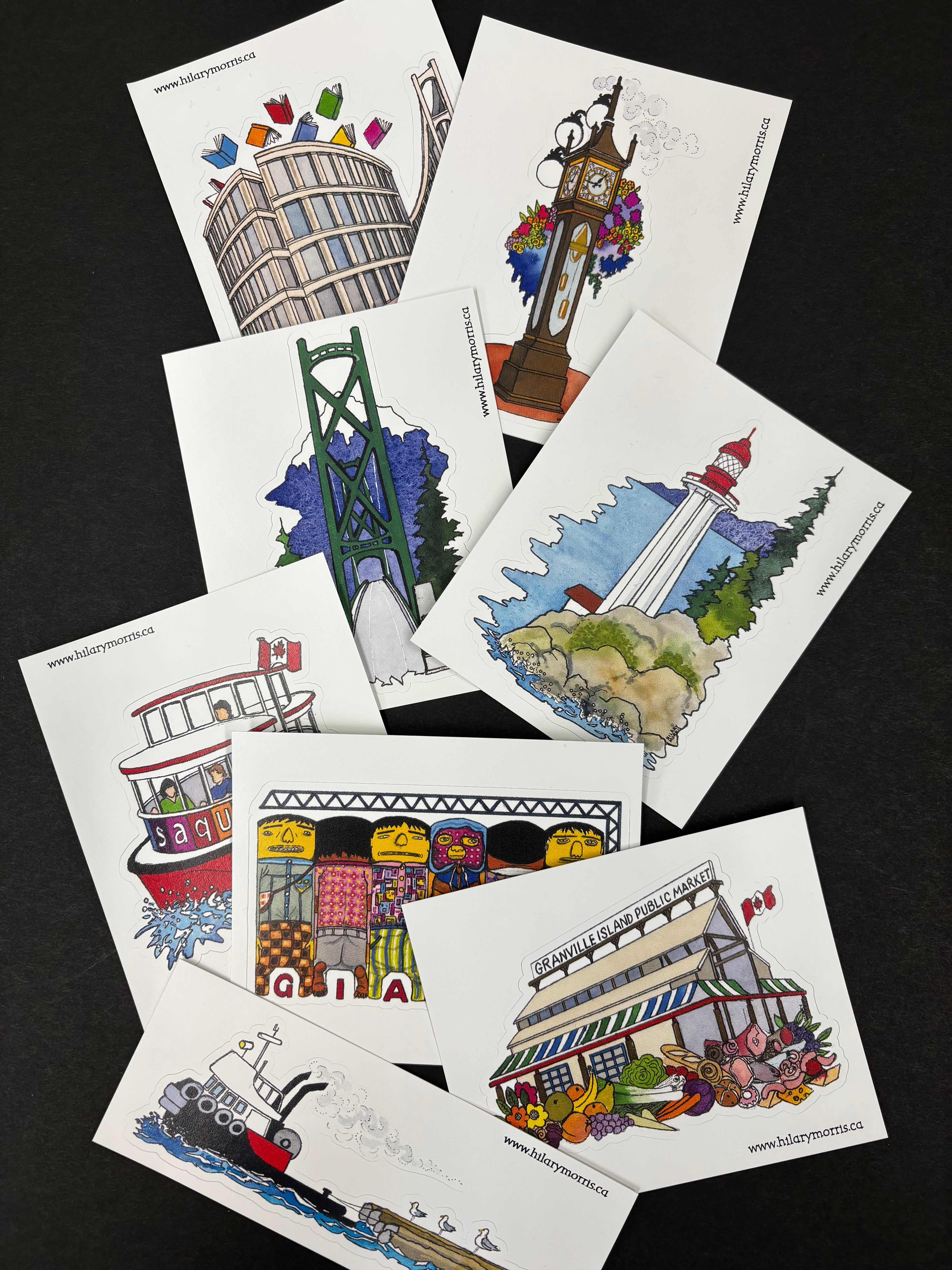 Stickers - Vancouver Icons