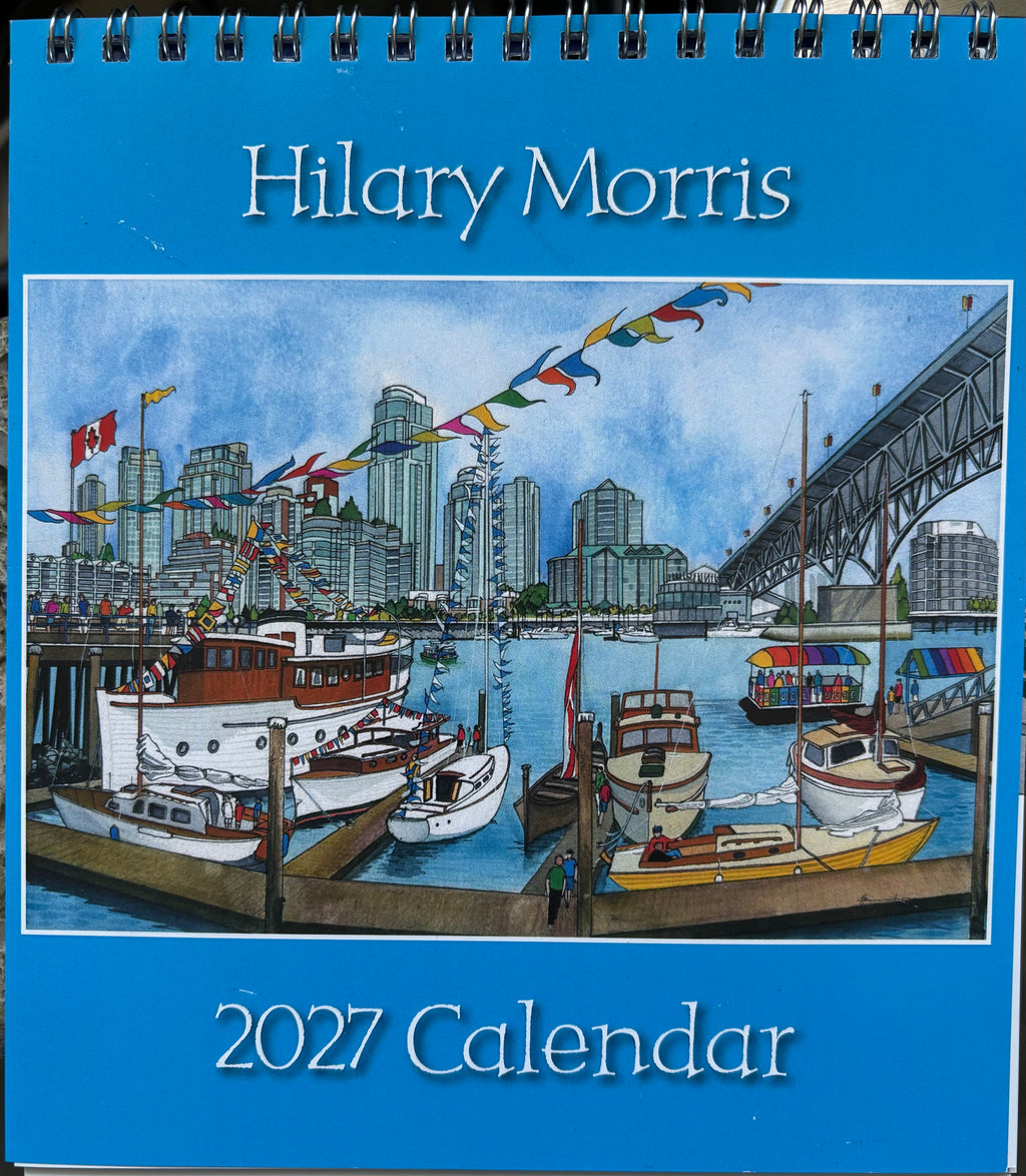 2027 Desk Calendar