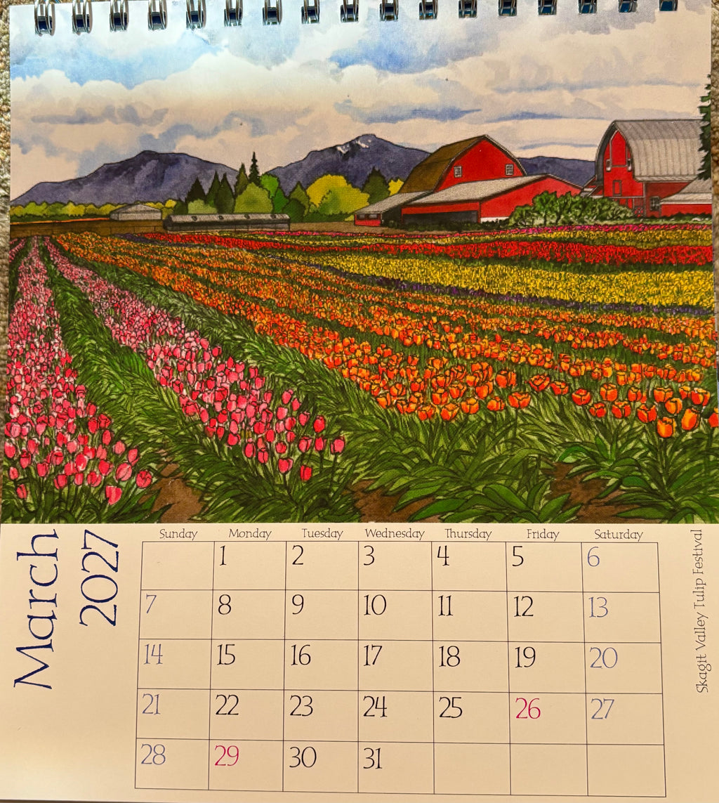 2027 Desk Calendar