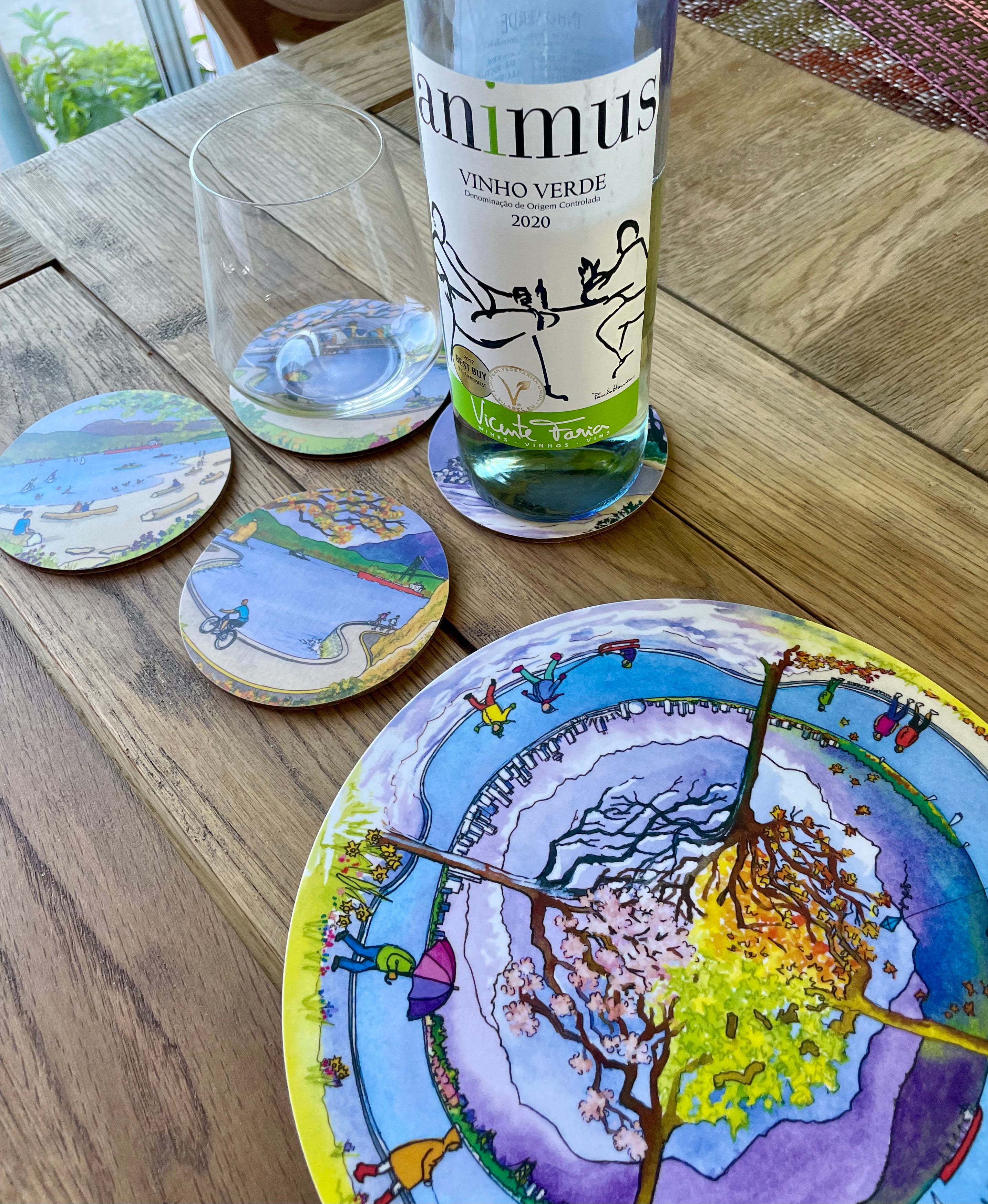 Table Mats - The Four Seasons ( in one!) of Vancouver