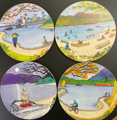 Coasters - The Four Seasons of Vancouver