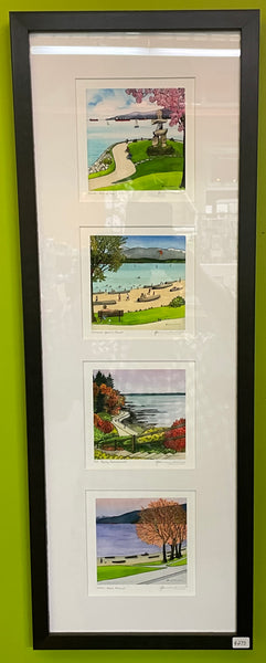 The Four Seasons of Vancouver - 4 in 1 Print