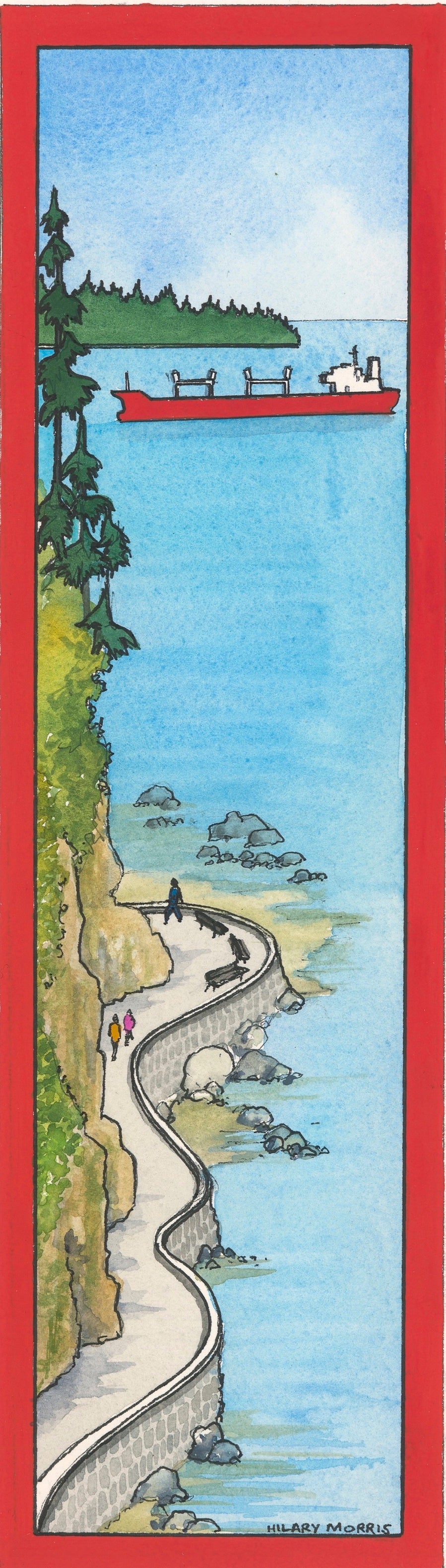 Along the Stanley Park Seawall