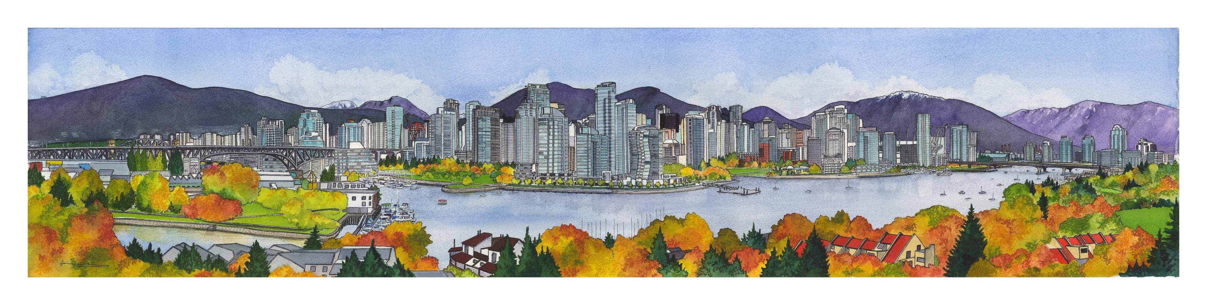 The Colours of False Creek