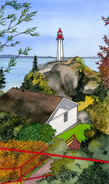 Above the Lighthouse, Point Atkinson