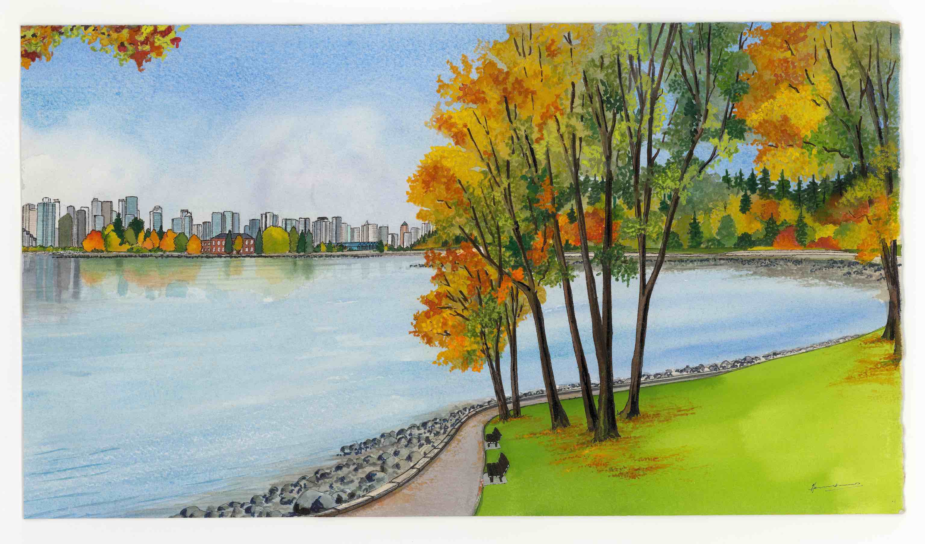 Calm Waters, Coal Harbour
