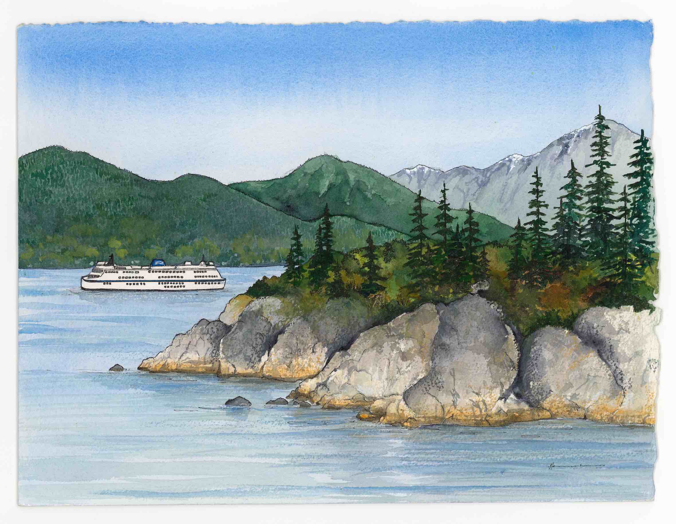 The View from Whytecliff Park