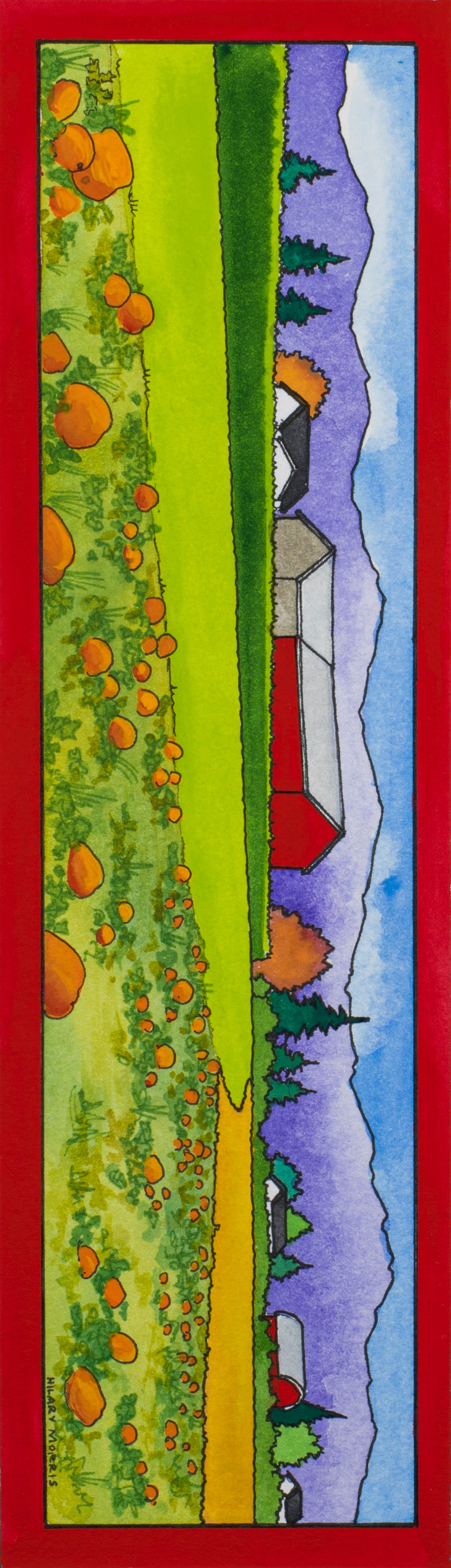 Bookmark - Pumpkins, Westham Island, Delta