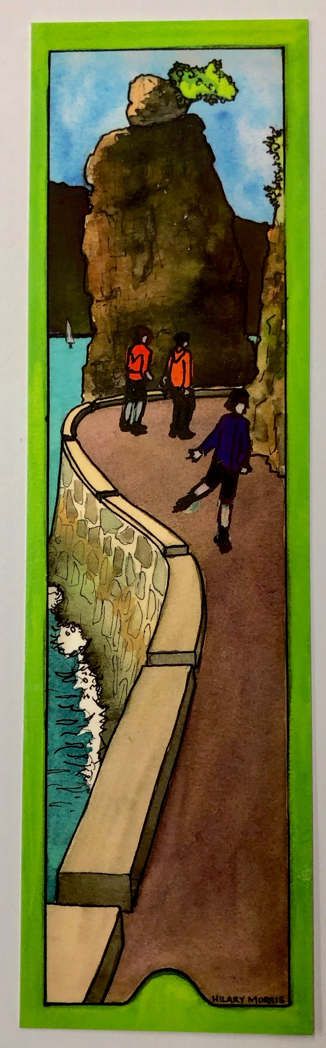 Bookmark - Rollerblading the Seawall