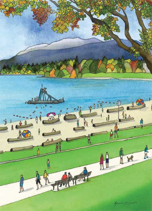 Summer, English Bay