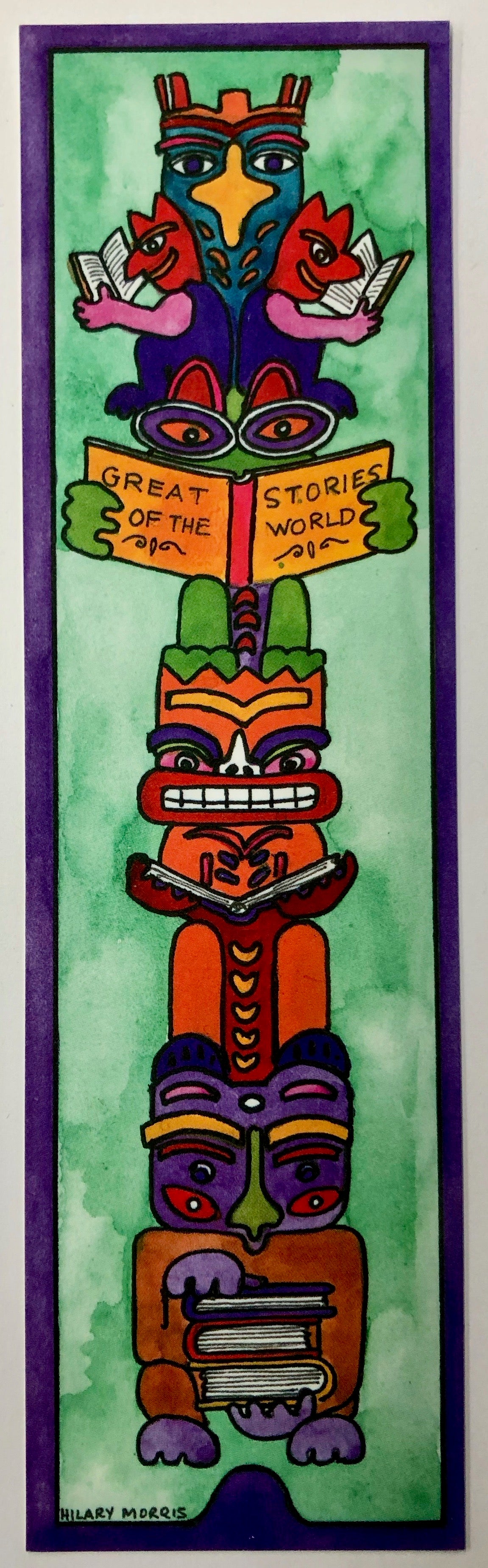 Bookmark - The Book Totem
