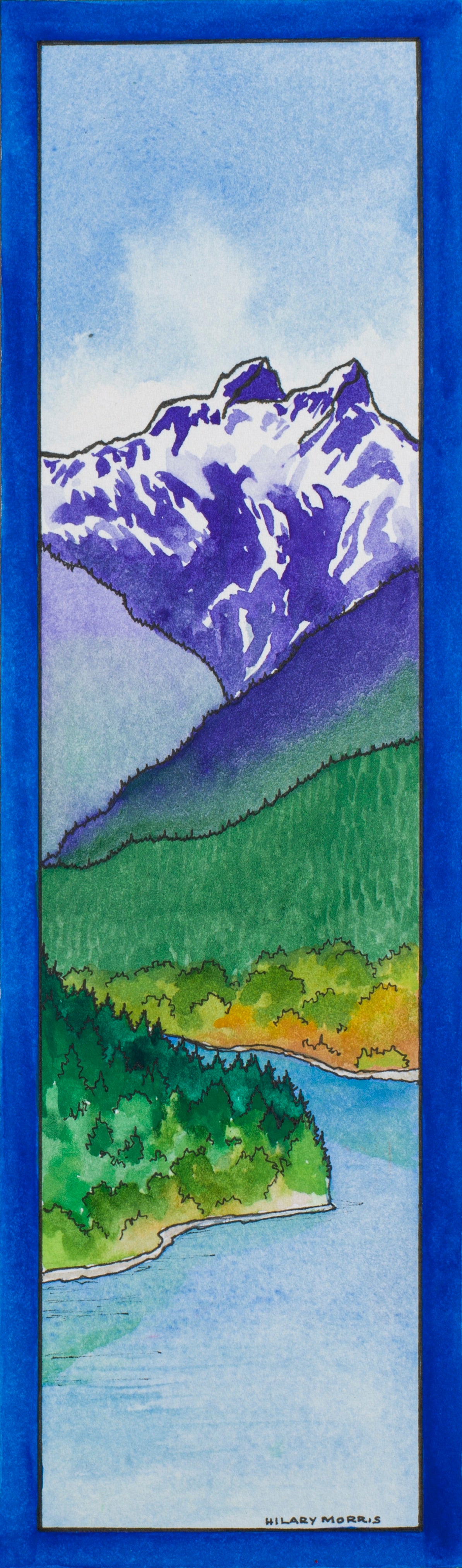Bookmark - The Lions from Capilano Lake