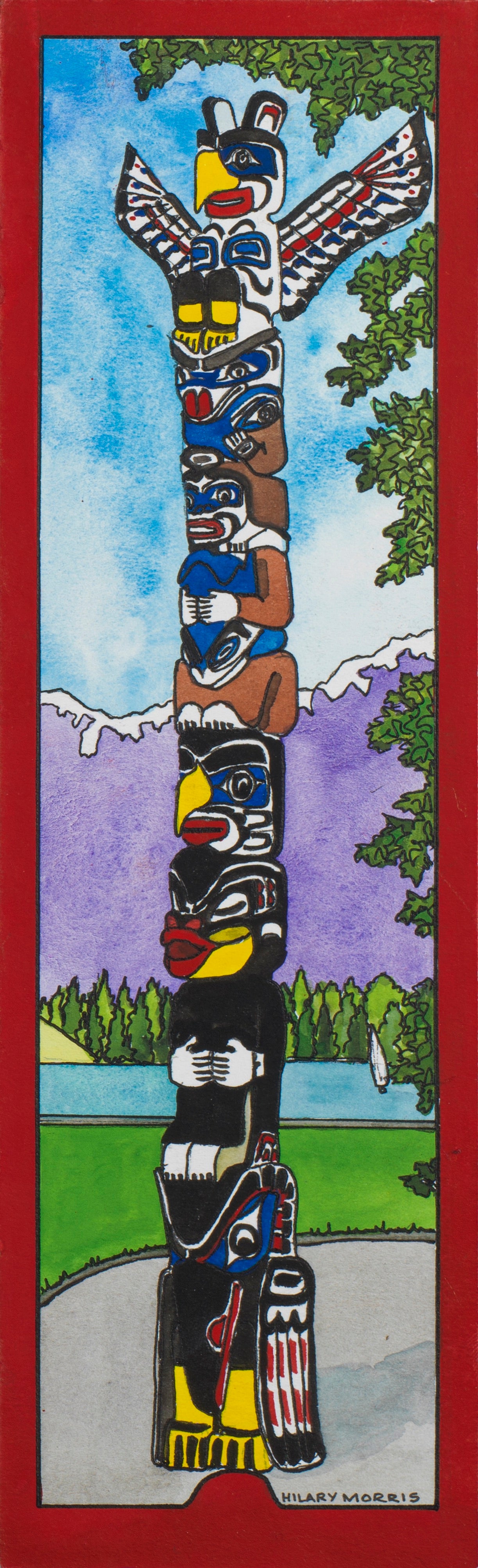 Bookmark - The Totem Pole