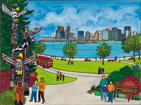 The Totem Poles, Stanley Park