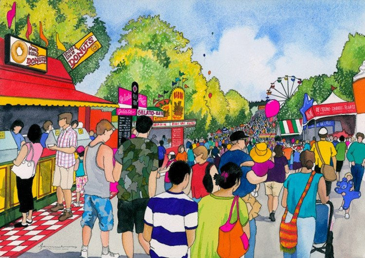 Those Little Donuts, (at the PNE)